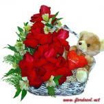 CESTA DE FLORES